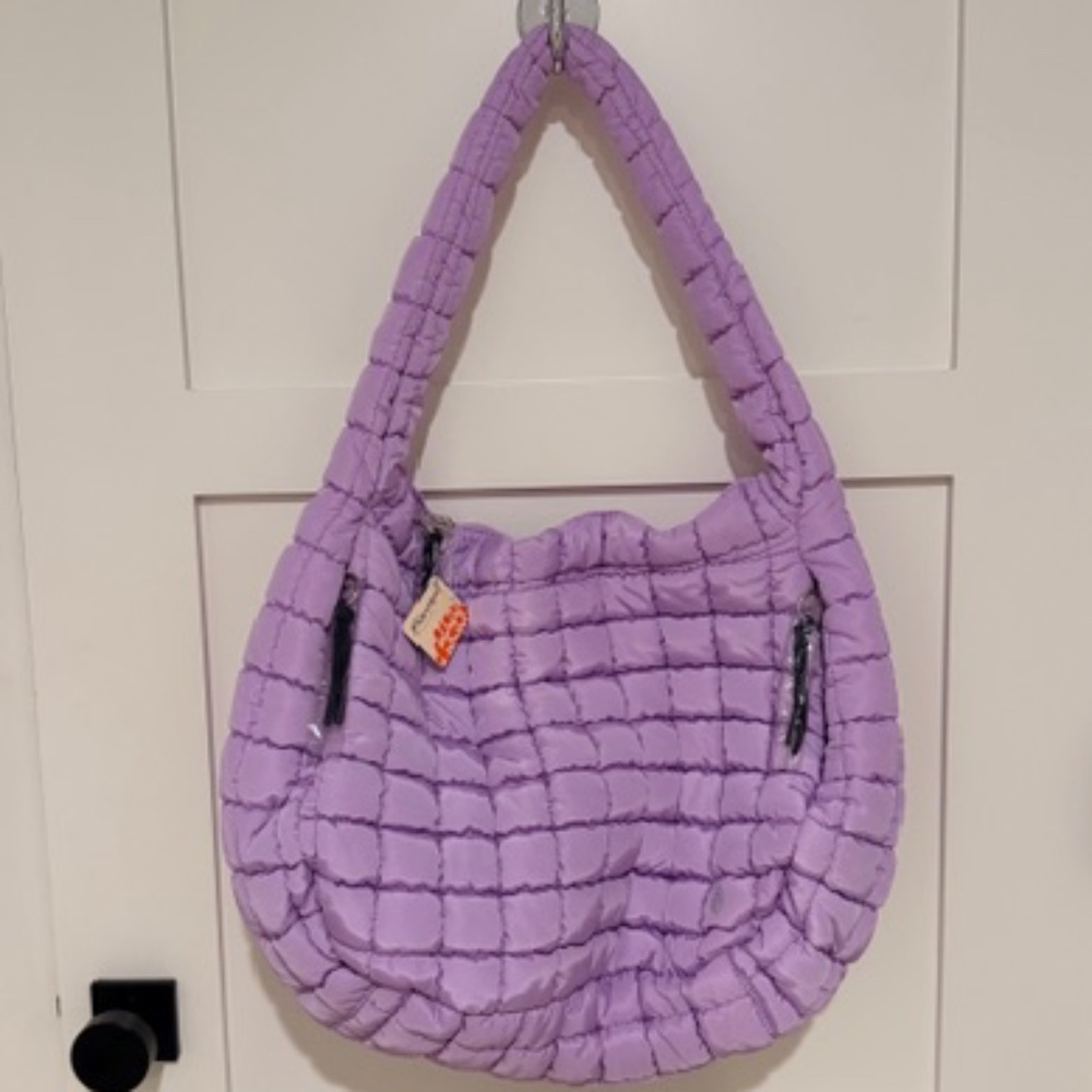 Free People Quilted Carryall Bag